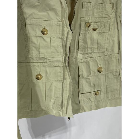 MARLBORO CLASSICS Men's Tan Four-Pocket Zip-Up Jacket SZ M - Picture 4 of 10